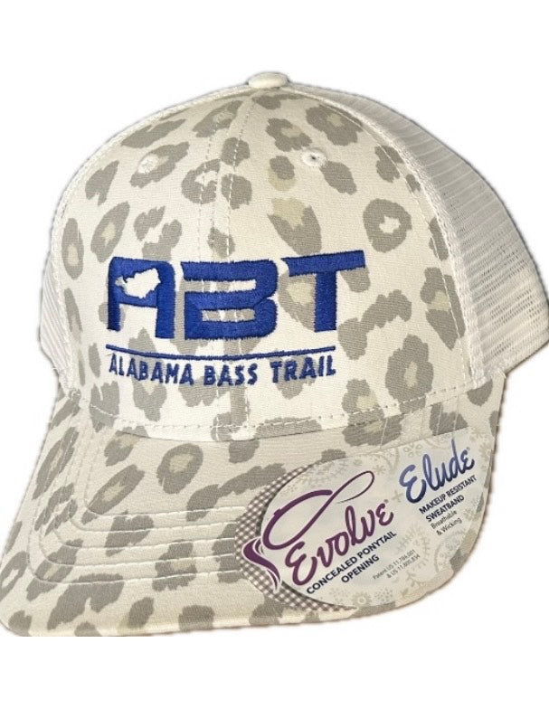 Leopard Blue Print Snapback